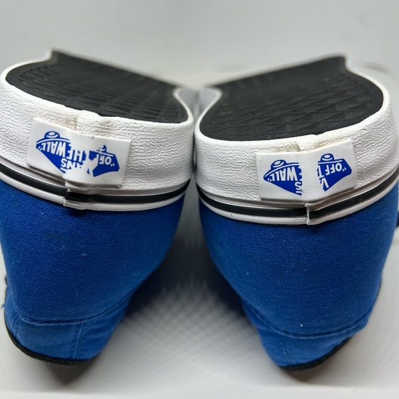 Vans Production Sample High Top Sneakers, Skater, Royal Blue, 1 of 1, Size 9 - Picture 11 of 12